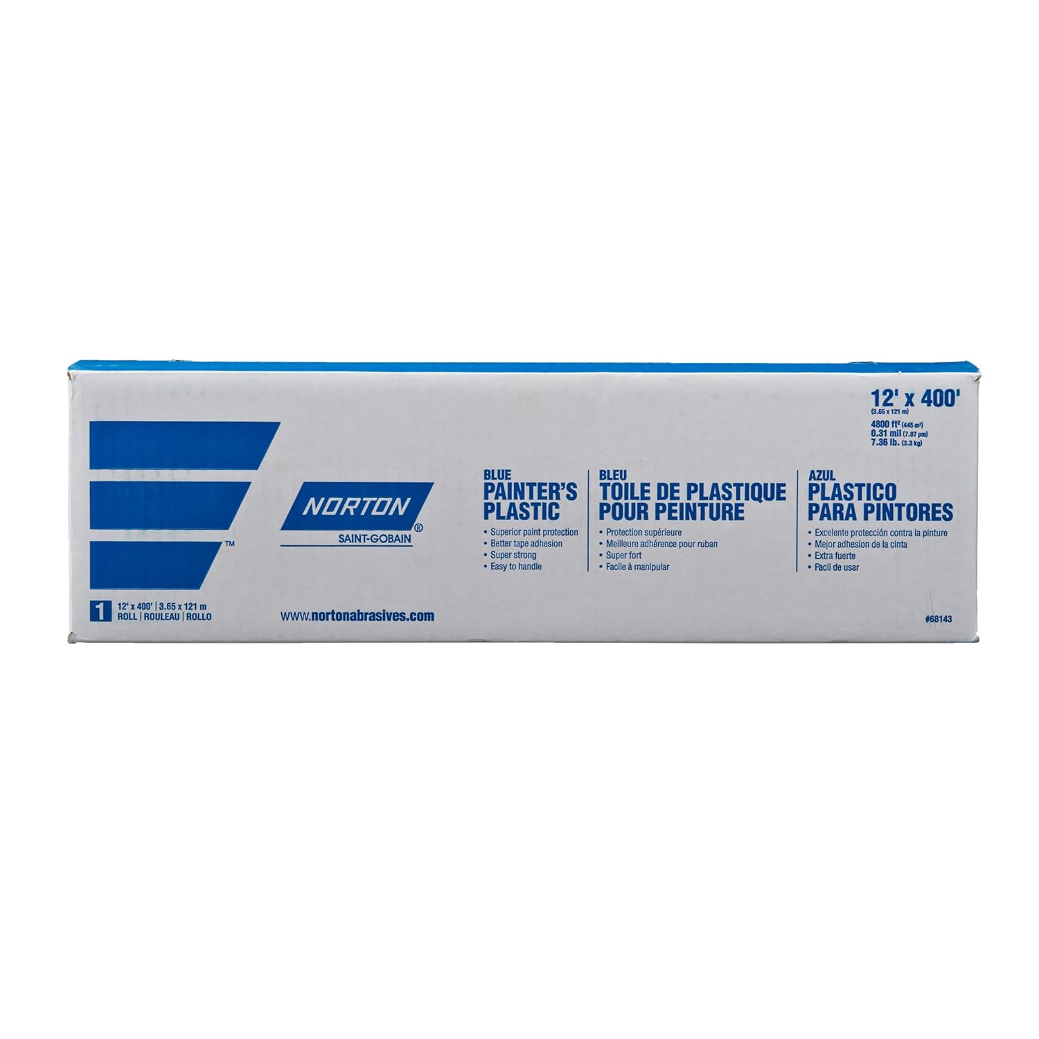Norton 12' x 400' Painter's Plastic