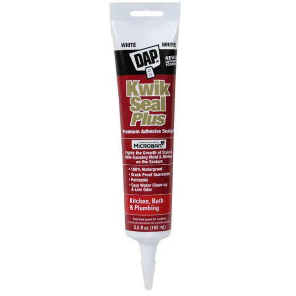 CAULK KWIKSEAL+WHT 5.5OZ