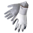 GREY/WHITE NITRILE GLOVES