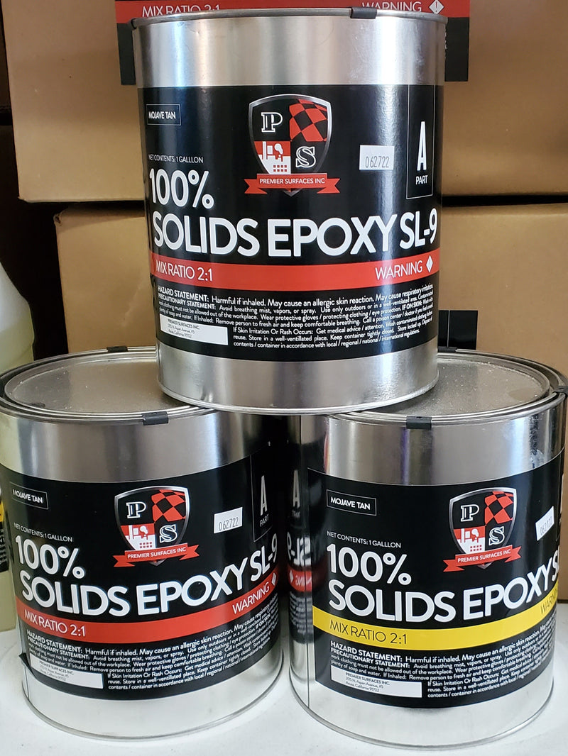 100% SOLIDS EPOXY TAN