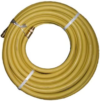 3/8 x 25 FT RUBBER AIR HOSE YELLOW  NET01-1015