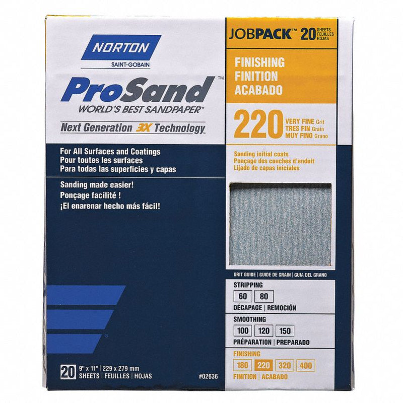 SANDP 9X11  220G 20PK