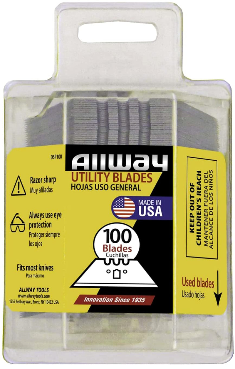 100 PK UTILITY KNIFE BLADES