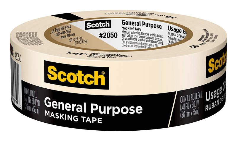 MASKNG TAPE 1.41"X60.1YD