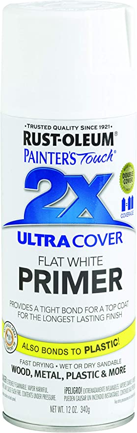 2X FLAT WHITE PRIMER