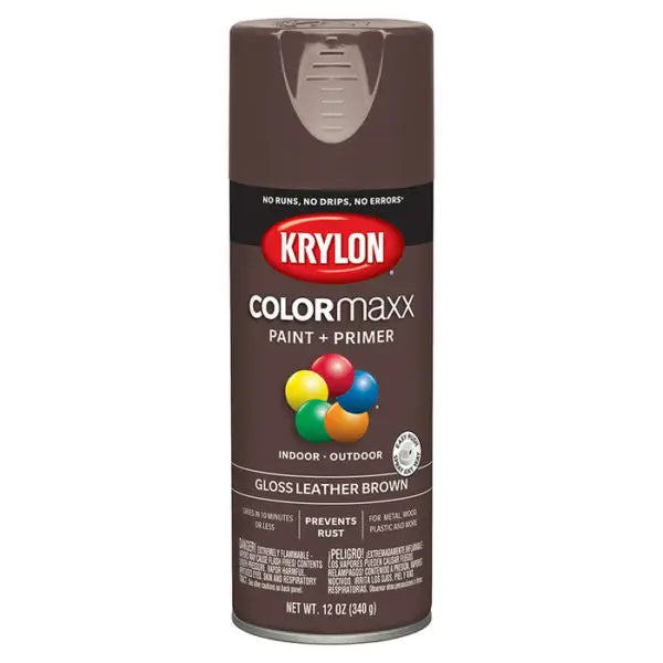 COLORMAXX SPRAY GL LEATHER BROWN