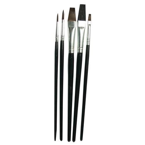 5 PC ARTIST CRAFT BRUSHES