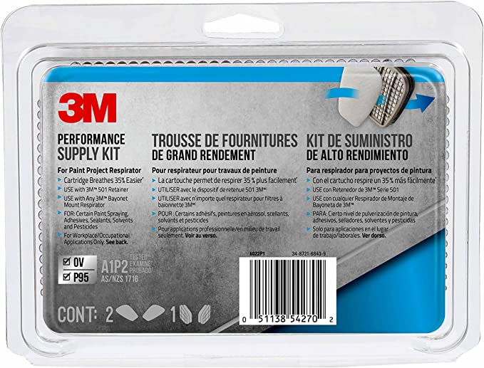 3M RESP CRTRIDGE PRE-FILL KIT