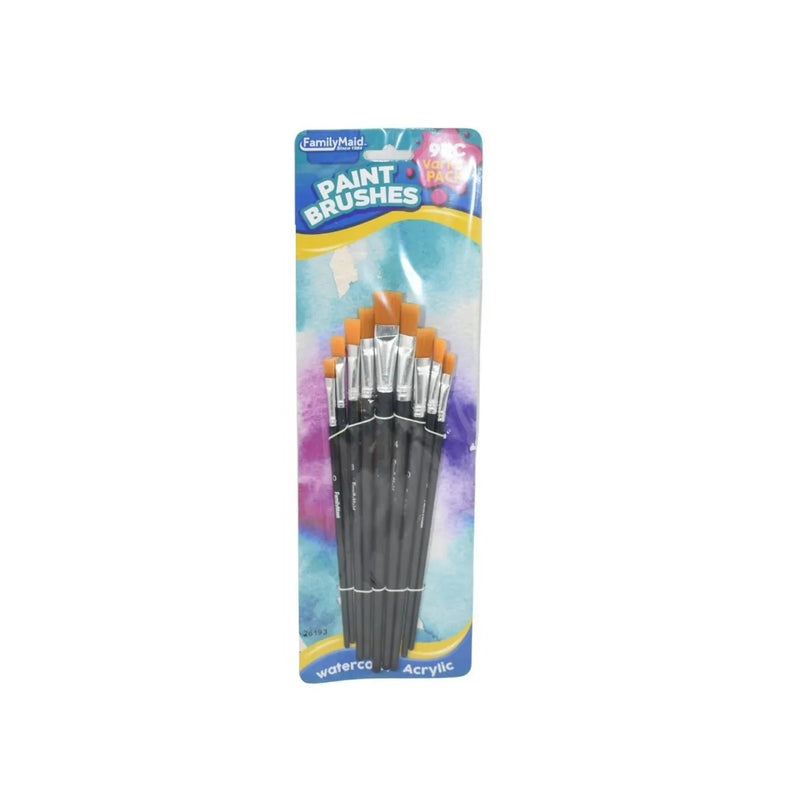 PAINT BRUSH SET (9PC)