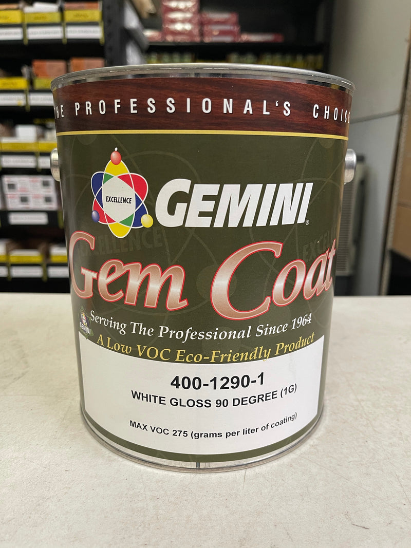 Gemini - W400-1290 - White Gloss Lacquer 90°