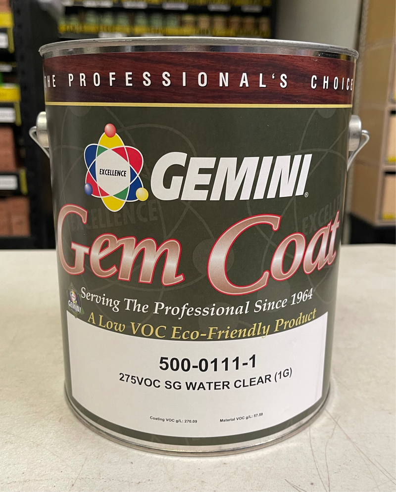 Gemini - C500-0111 - Clear Semi Gloss Lacquer 60°