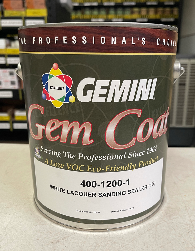 Gemini - W400-1200 - White Sealer Lacquer