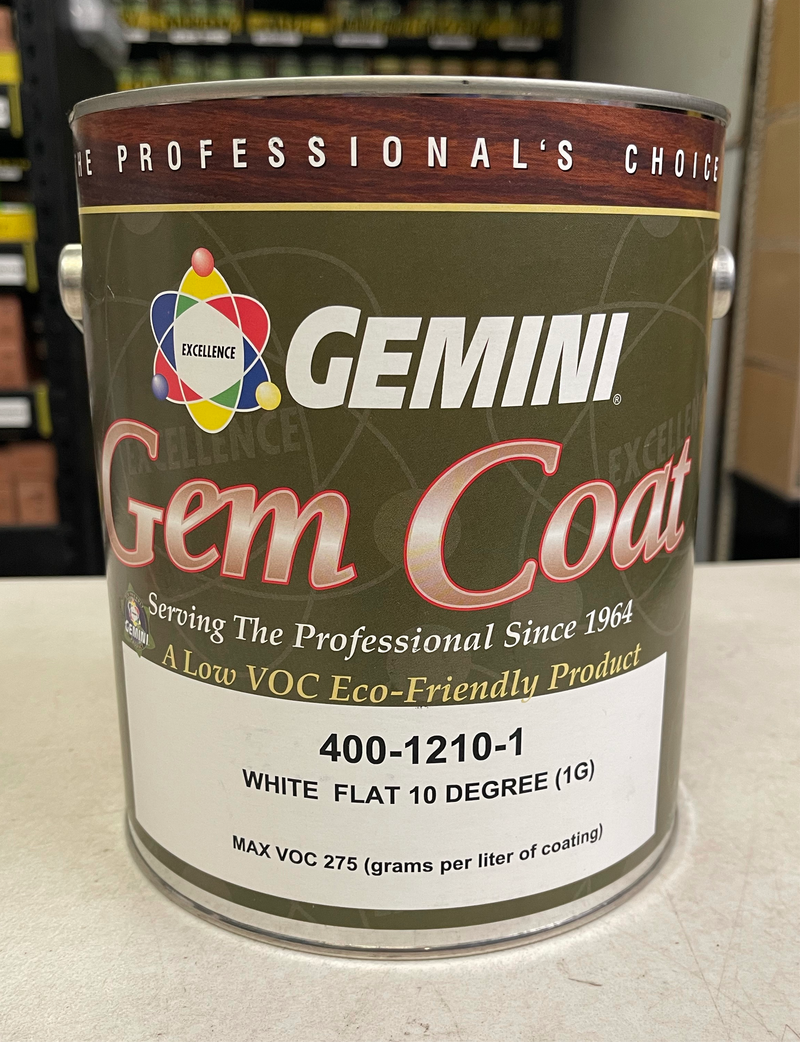 Gemini - W400-1210 - White Flat Lacquer 10°