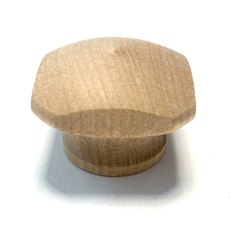 Square Wooden Knob