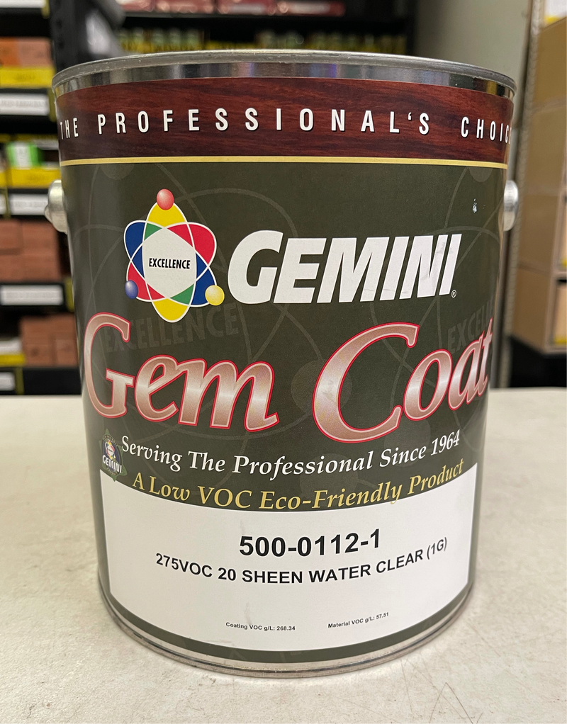 Gemini - C500-0112 - Clear Satin Lacquer 20°