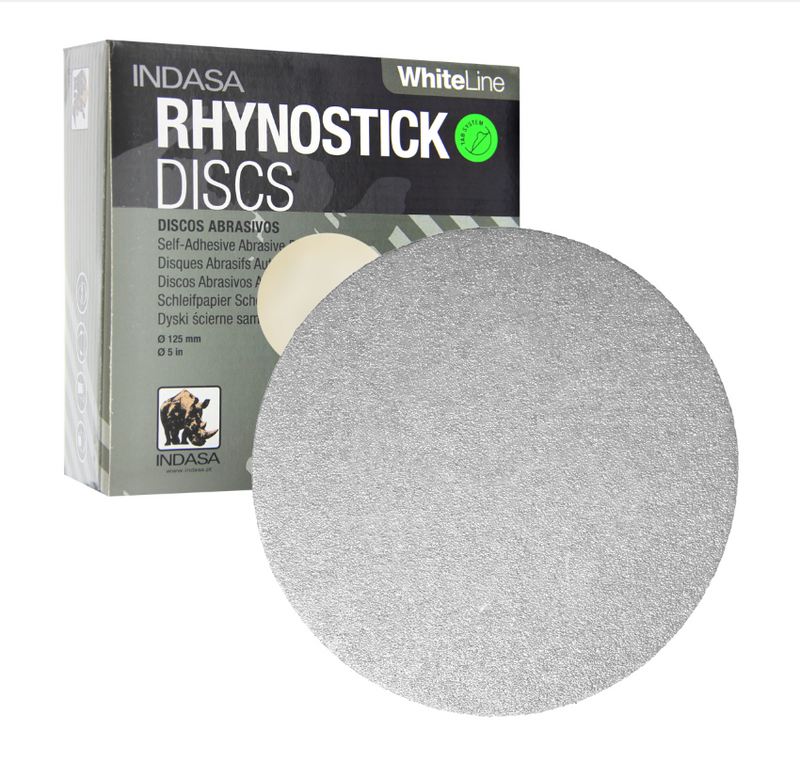 5” RHYNOSTICK  PSA DISCS - 0 HOLES - 100 PCS.