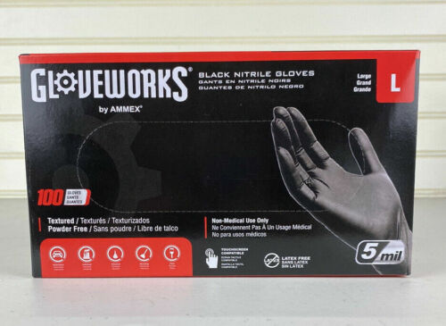 LG GLOVE NITRIL 100BX GLOVEWORKS