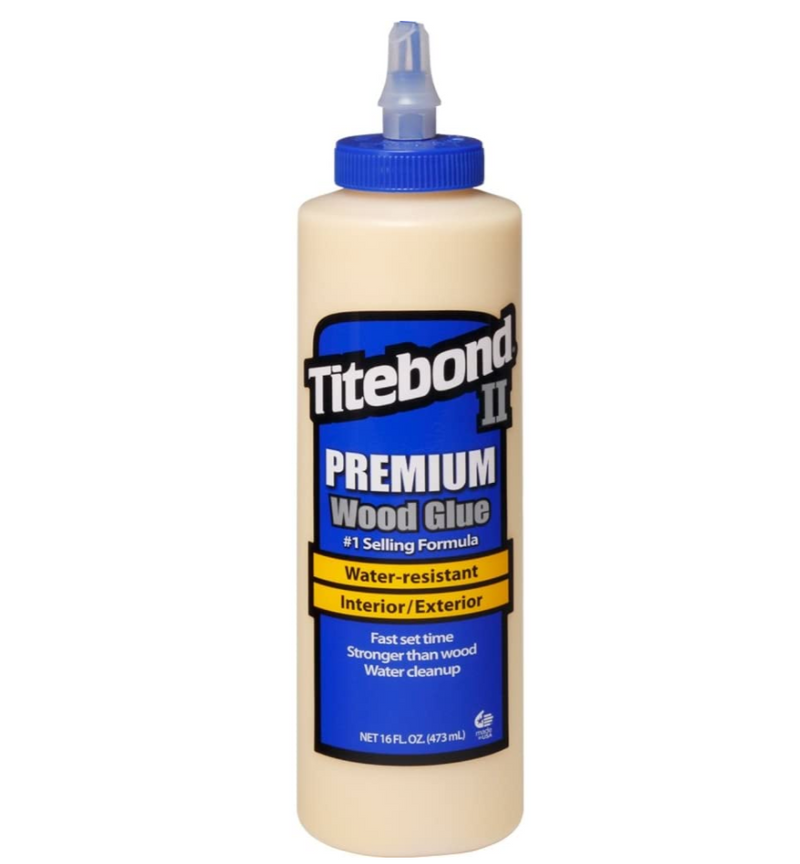 Titebond II Premium Wood Glue 8oz - 5 gallon