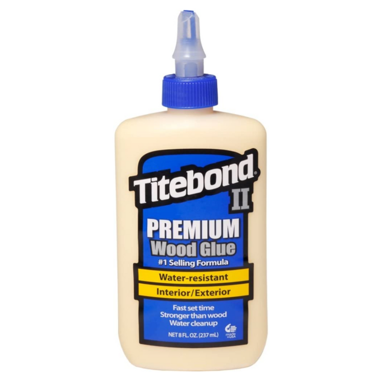 Titebond II Premium Wood Glue 8oz - 5 gallon